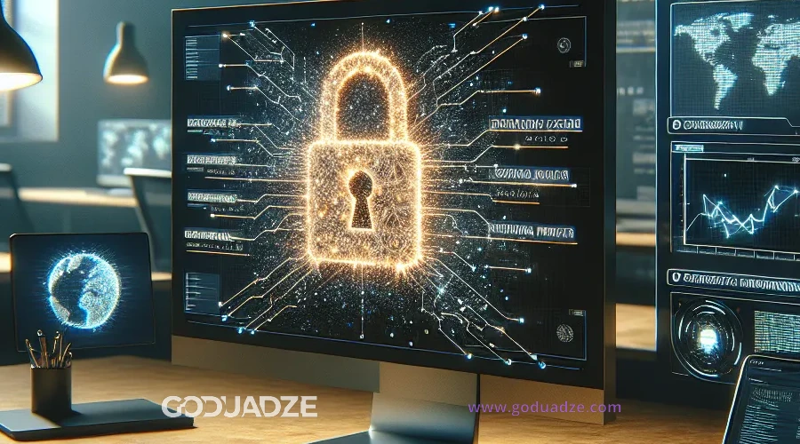 Иллюстрация к разделу "Основибезпеки WordPress: сучасні виклики та AI-загрози" в статье "Як захистити сайт на WordPress від нових AI-ботів та шахрайства"