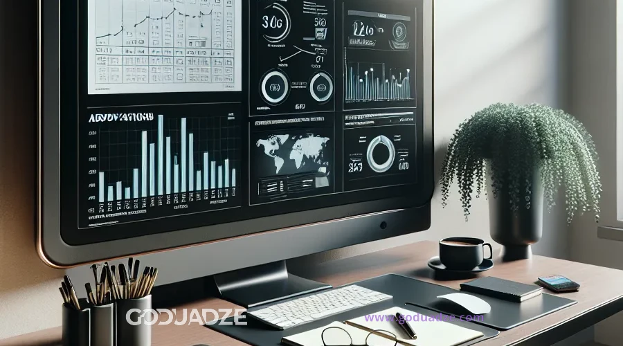 Illustration for the section ‘Google Ads for Financial Marketing: Trends and Risks’ in the article ‘TOP 5 mistakes in setting up Google Ads for financial companies’
