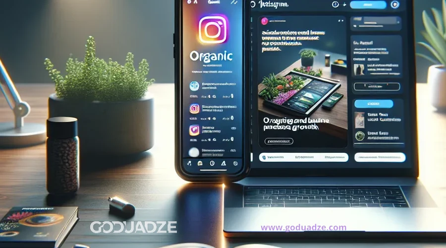 Illustration for the section «Instagram: organic or paid business promotion» in the article «Instagram introduced new ranking algorithms for business accounts»