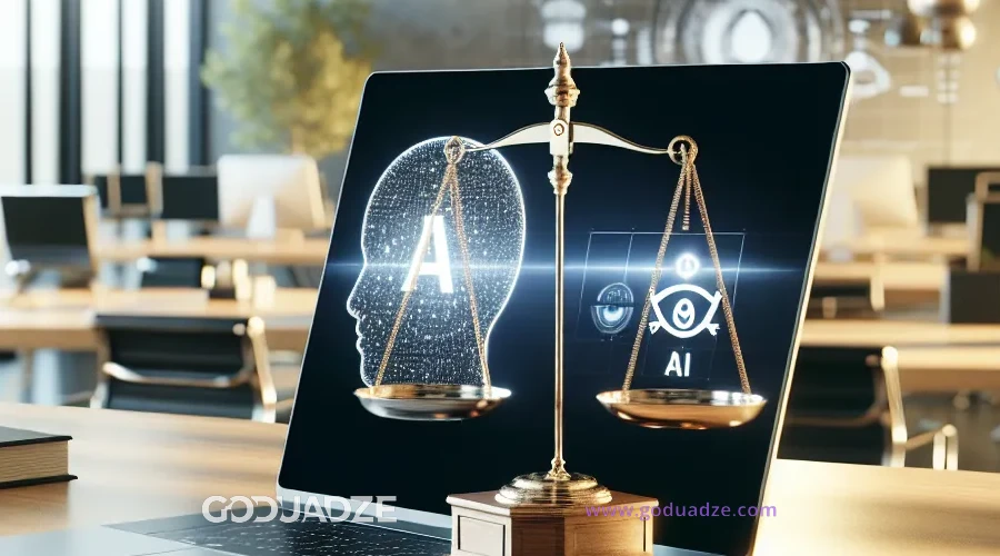 Illustration for the section «Risks and ethics of AI advertising on Facebook» in the article «Analysis of the impact of Meta AI on advertising strategies on Facebook in 2025»