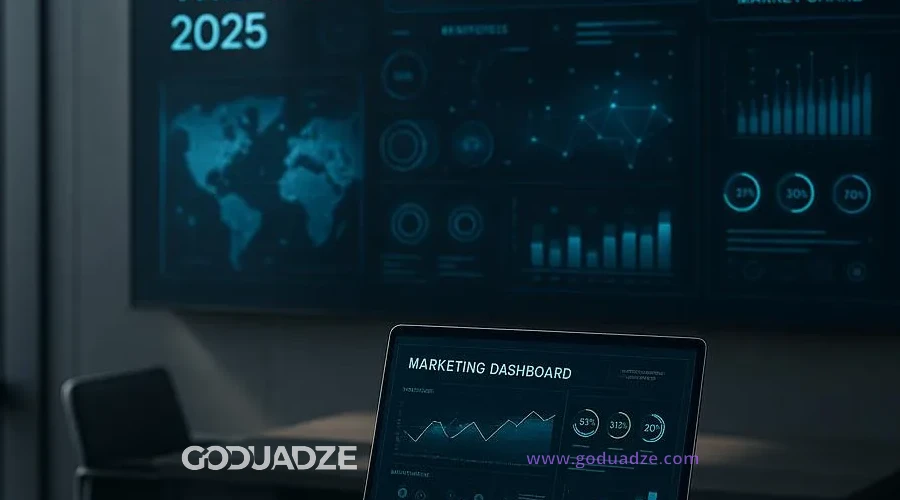 Illustration for the section ‘Digital Marketing Trends 2025 for Business’ in the article ‘TOP 6 Buzz Trends of 2025 in Digital Marketing for Business’